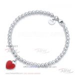 AAA Replica Tiffany Heart Bracelet In 925 Silver